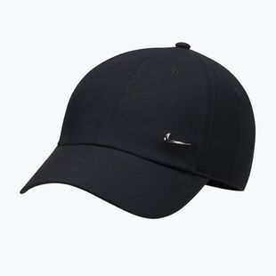 Шапка с козирка Nike Dri-Fit Club Unstructured Metal Swoosh 2026 black/metallic silver