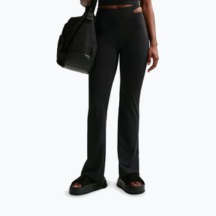 Дамски панталони за тренировка Nike Zenvy High-Waisted Flared black/pcg3c