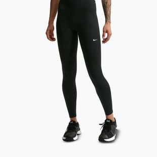 Дамски клин Nike One Seamless Front High-Waisted black/white