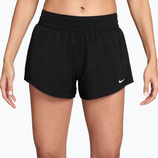 Дамски шорти Nike One Dri-Fit 3" black/white
