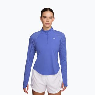 Дамска блуза с дълъг ръкав за бягане Nike Tempo Flash Dri-Fit 1/4 Zip sapphire/black/white