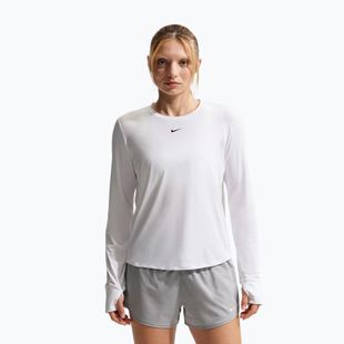 Блуза с дълъг ръкав за тренировка Nike One Classic Dri-Fit white/black
