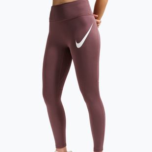 Дамски клин за бягане Nike Tempo Swoosh Run High-Waisted 7/8 tattoo/white