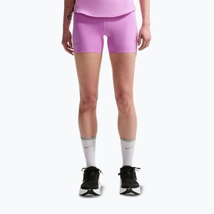 Дамски шорти за бягане Nike Swift High-Waisted 4" light magenta