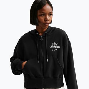 Дамски суитшърт Nike Phoenix Full-Zip Hoodie black
