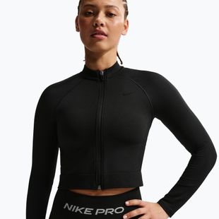 Дамски суитшърт за тренировка Nike Pro Seamless black