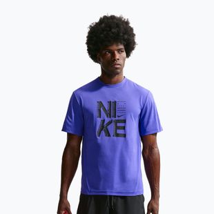 Мъжка тренировъчна тениска Nike Hyverse Dri-Fit Persian violet/black