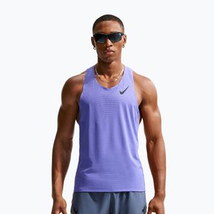 Мъжка тениска за бягане Nike AeroSwift Dri-Fit ADV sapphire/black