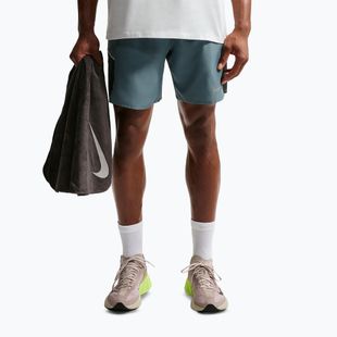 Мъжки шорти за бягане Nike Miler Dri-Fit Brief Lined7" mineral slate