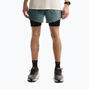 Мъжки къси панталони Nike Stride Dri-Fit с подплата 5" минерален шист