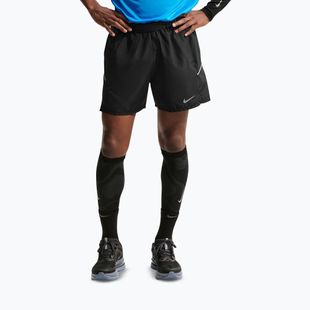 Мъжки къси панталони/шорти Nike Miler Dri-Fit Brief Lined 5" black/black