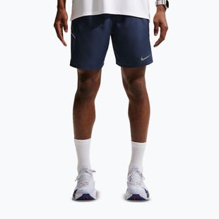 Мъжки шорти за бягане Nike Miler Dri-Fit Brief Lined7" midnight navy