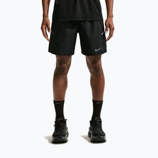 Мъжки шорти за бягане Nike Miler Dri-Fit 2in1 7" black/black