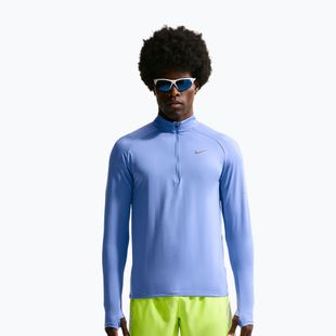 Мъжки суитшърт за бягане Nike Stride 1/4 Zip Dri-Fit royal pulse