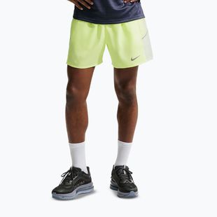 Мъжки шорти за бягане Nike Miler Dri-Fit 2in1 5" volt ice/barely volt