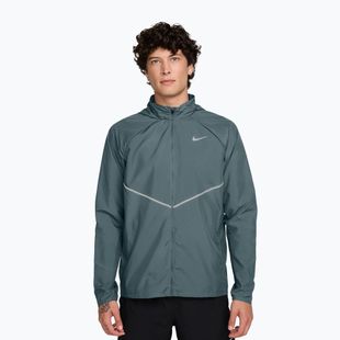 Мъжко яке за бягане Nike Miler Repel UV mineral slate