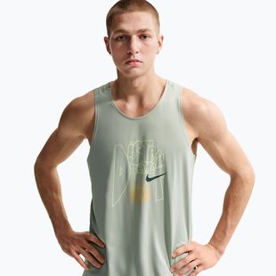 Мъжка тениска за бягане Nike Stride Dri-Fit ADV jade horizon/linen