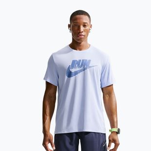 Мъжка тениска за бягане Nike Miler Dri-Fit UV hydrogen blue/lapis