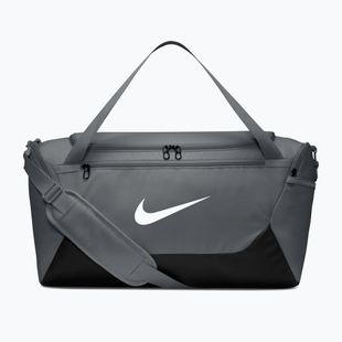 Чанта за тренировка/фитнес Nike Brasilia Duffel Small 40 l smoke grey/black/white