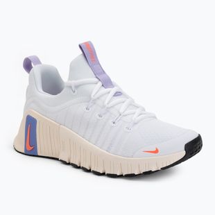 Дамски обувки за тренировка Nike Free Metcon 6 white/violet mist/chalk/hot lava