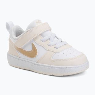 Детски обувки Nike Court Borough Low white/chalk/white/shimmer