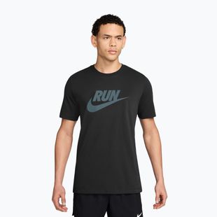 Мъжка тениска за бягане Nike Dri-Fit Running black/mineral slate