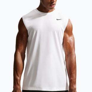 Мъжка тренировъчна тениска Nike Dri-FIT Sleeveless Training Top white/black