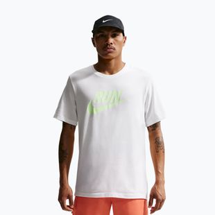 Мъжка тениска за бягане Nike Dri-Fit Running white/barely volt