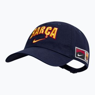 Шапка с козирка Nike FC Barcelona Club Cotton blackened blue