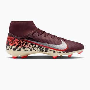 Мъжки футболни обувки Nike United Mercurial Superfly 10 Academy MG burgundy crush/metallic silver