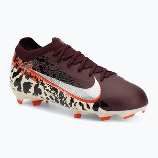Детски футболни обувки Nike United Jr. Mercurial Vapor 16 Pro FG burgundy crush/metallic silver