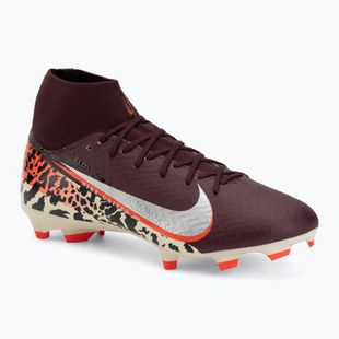 Мъжки футболни обувки Nike United Mercurial Superfly 10 Academy MG burgundy crush/metallic silver