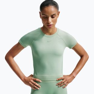 Дамска тренировъчна тениска Nike Pro Seamless Dri-Fit steam