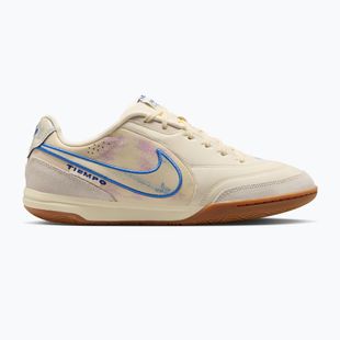 Мъжки футболни обувки Nike Tiempo Streetgato PRM IC coconut milk/gum medium brown/blue crystal