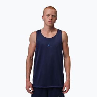 Мъжка баскетболна тениска Nike Jordan Sport Reversible midnight navy/university blue