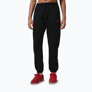 Дамски панталони Jordan Fleece black/gym red