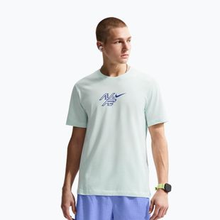 Мъжка тениска за бягане Nike AeroSwift Dri-Fit barely green/lapis