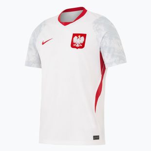 Мъжка футболна фланелка Nike Dri-Fit Poland Stadium Home 2026 white/field silver