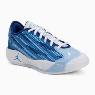 Детски обувки за баскетбол Nike Jordan Luka 77 GS Jr white/signal blue/psychic blue