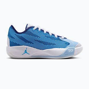 Детски обувки за баскетбол Nike Jordan Luka 77 GS Jr white/signal blue/psychic blue