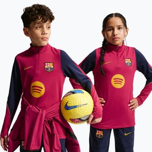 Детски футболен суитшърт Nike FC Barcelona Strike Dri-Fit Soccer Knit Drill Top