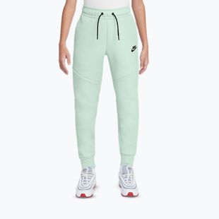 Детски панталони Nike Sportswear Tech Fleece barely green/black/black