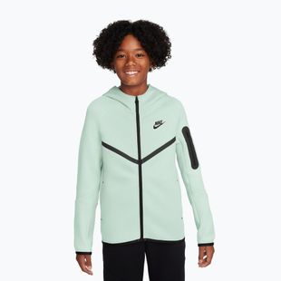 Детски суитшърт Nike Sportswear Tech Fleece Full Zip barely green/black/black