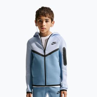 Детски суитшърт Nike Sportswear Tech Fleece Full Zip hydrogen blue/work blue/black/black