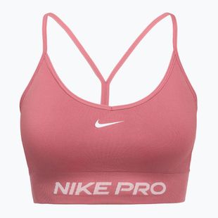 Спортен сутиен Nike Pro Seamless Light Support peony/white
