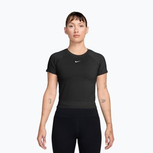 Дамска тренировъчна тениска Nike Pro Seamless Dri-Fit black/white