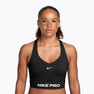 Дамска тренировъчна тениска Nike Pro Seamless Dri-Fit black/white