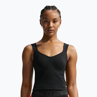Дамска тренировъчна тениска Nike Pro Sculpt Medium Support Padded Tank black/white