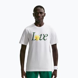 Мъжка тениска/фланелка за тенис Nike Court Love white