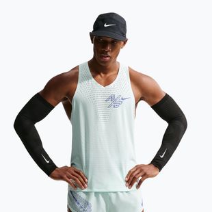 Мъжка тениска за бягане Nike AeroSwift Dri-Fit ADV Running Singlet barely green/lapis